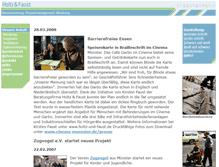 Tablet Screenshot of holtz-und-faust.de